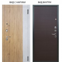 Люкс 3К / Эксперт Рустик соломенный - бетон урбан милк / Элегант Венге горизонт