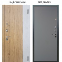 Люкс 3К / Эксперт Рустик соломенный - бетон урбан милк / Элегант Силк маус