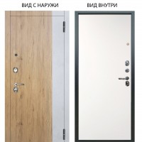 Люкс 3К / Эксперт Рустик соломенный - бетон урбан милк / Элегант Софт милк