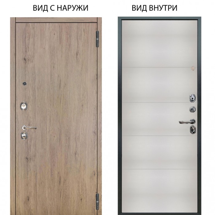 Люкс 3К / Элегант Рустик соломенный / Агат Вельвет белый горизонт