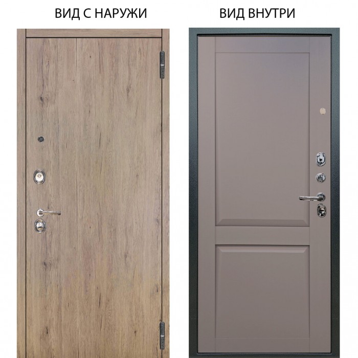 Люкс 3К / Элегант Рустик соломенный / Ариана Серая эмаль