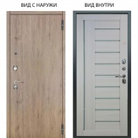 Люкс 3К / Элегант Рустик соломенный / Диана Белая лиственница