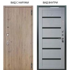Люкс 3К / Элегант Рустик соломенный / Александра +стекло чёрное