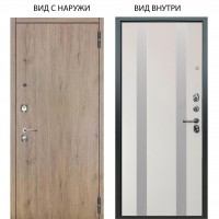 Люкс 3К / Элегант Рустик соломенный / Дуэт Белое дерево вставки Изабель