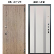 Люкс 3К / Элегант Рустик соломенный / Дуэт Белое дерево вставки Изабель