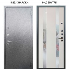 Люкс 3К / Элегант Рустик соломенный / Дуэт Белое дерево вставки Николь