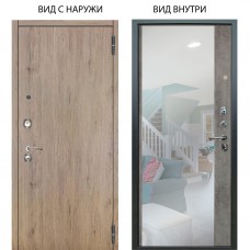 Люкс 3К / Элегант Рустик соломенный / Магнум Светлый бетон