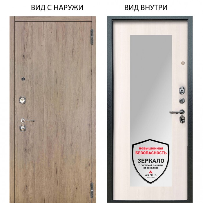 Люкс 3К / Элегант Рустик соломенный / Милли Ларче светлый