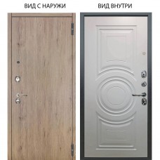 Люкс 3К / Элегант Рустик соломенный / Могадиш Софт милк