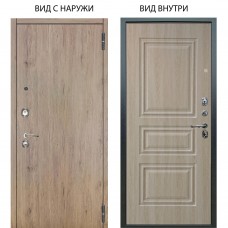 Люкс 3К / Элегант Рустик соломенный / Скиф Дуб филадельфия крем