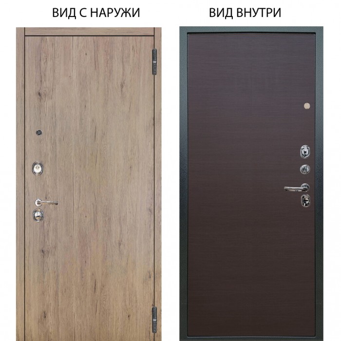 Люкс 3К / Элегант Рустик соломенный / Элегант Венге горизонт