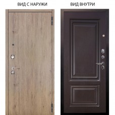 Люкс 3К / Элегант Рустик соломенный / Элион Горький шоколад