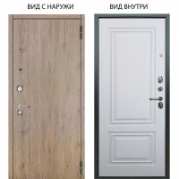 Люкс 3К / Элегант Рустик соломенный / Элион Софт милк