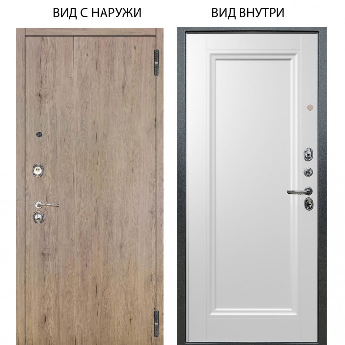 Люкс 3К / Элегант Рустик соломенный / Анастасия 1 Белый снег