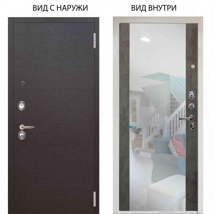 Люкс 3К / Элегант Венге горизонт / Агат Вельвет белый горизонт