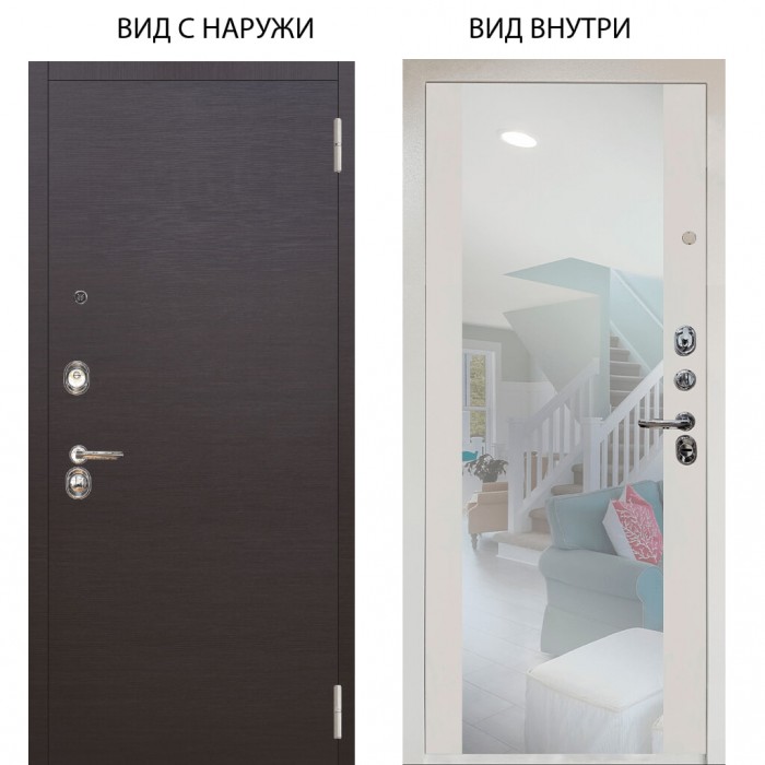 Люкс 3К / Элегант Венге горизонт / Вояж Белое дерево