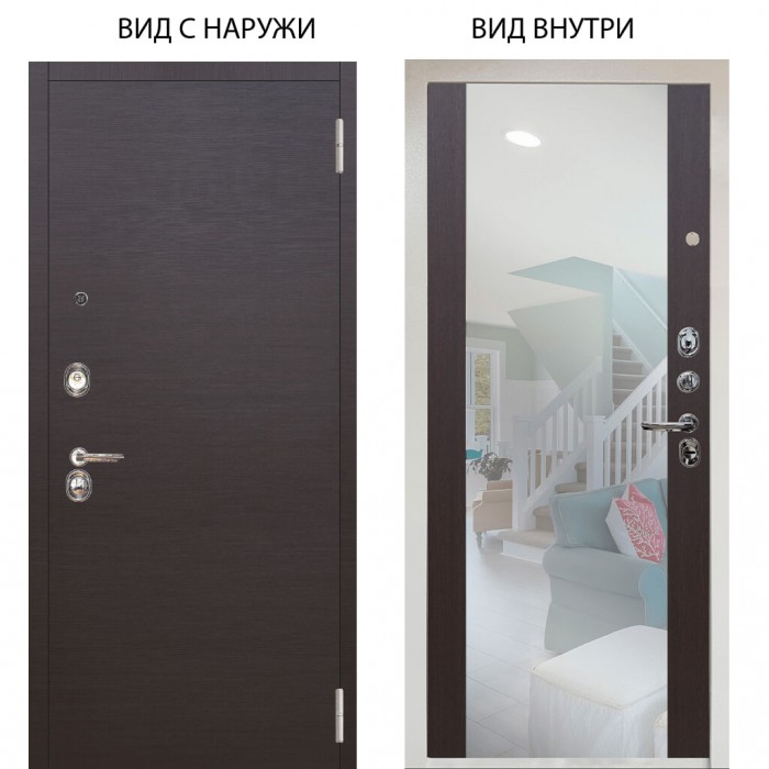 Люкс 3К / Элегант Венге горизонт / Вояж Венге