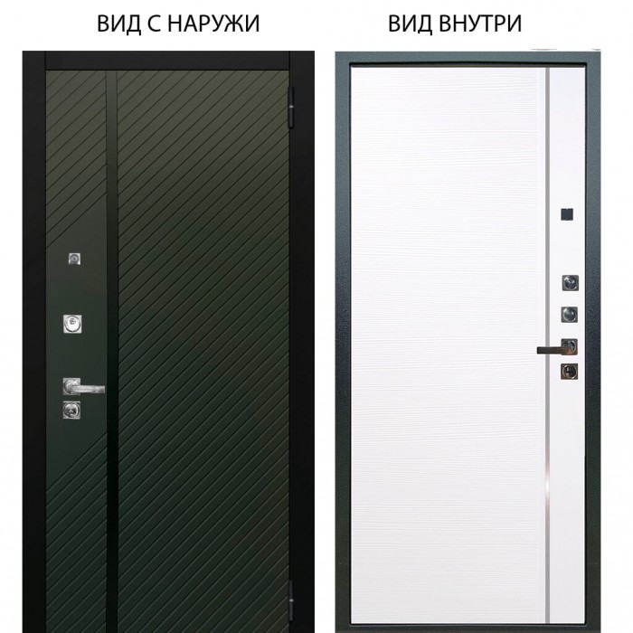 Люкс 3К / Элегант Венге горизонт / Гауда Роял Вуд Белый