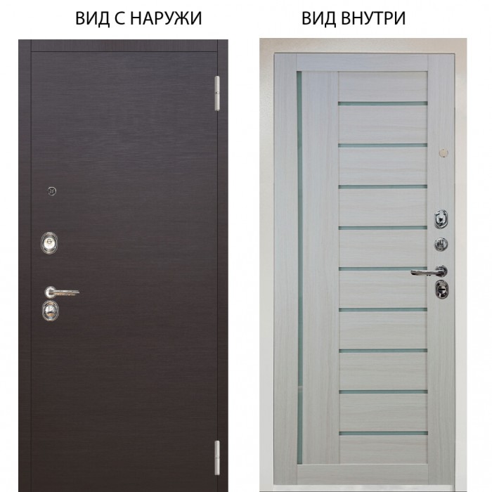 Люкс 3К / Элегант Венге горизонт / Диана Белая лиственница