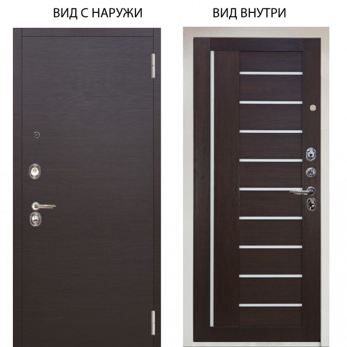 Люкс 3К / Элегант Венге горизонт / Диана Вельвет