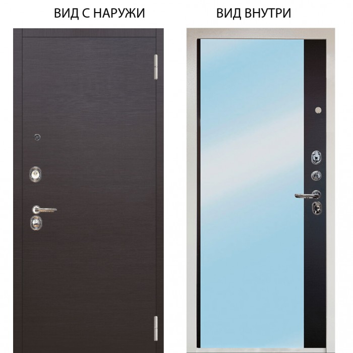 Люкс 3К / Элегант Венге горизонт / Магнум Черный софт