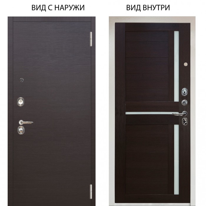 Люкс 3К / Элегант Венге горизонт / Мирра Вельвет