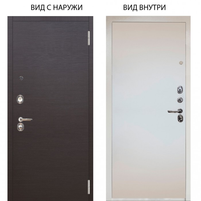 Люкс 3К / Элегант Венге горизонт / Под покраску