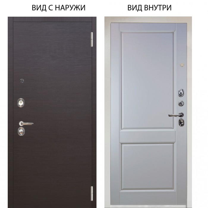 Люкс 3К / Элегант Венге горизонт / Соренто Белая эмаль