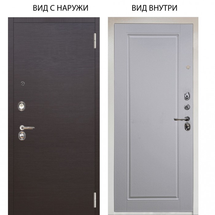 Люкс 3К / Элегант Венге горизонт / Тревор Софт милк