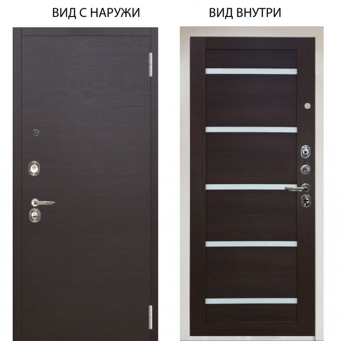 Люкс 3К / Элегант Венге горизонт / Александра Вельвет