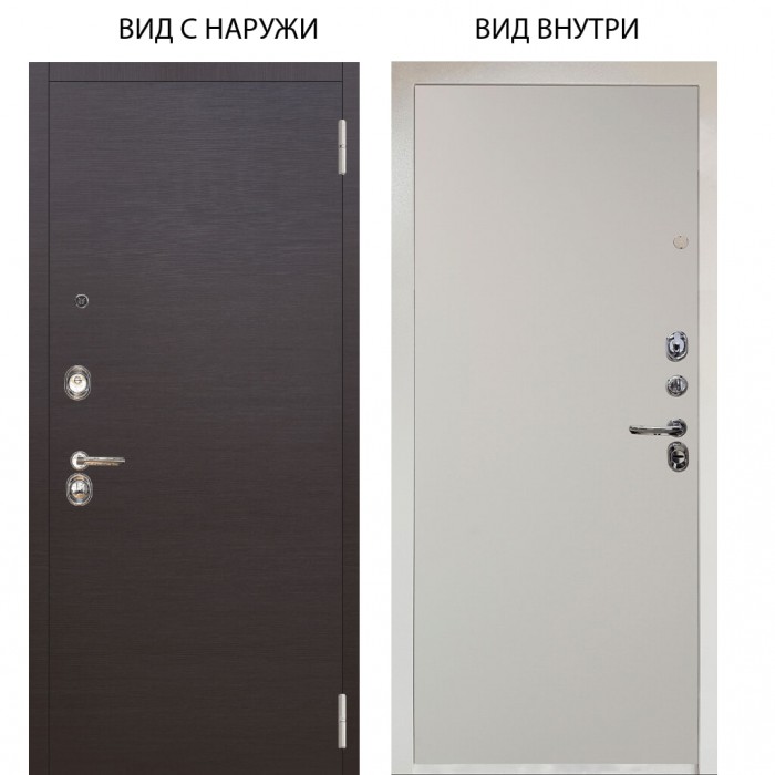 Люкс 3К / Элегант Венге горизонт / Элегант Софт милк