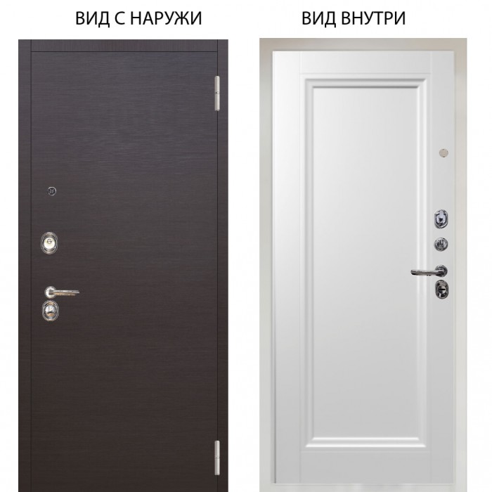 Люкс 3К / Элегант Венге горизонт / Анастасия 1 Белый снег