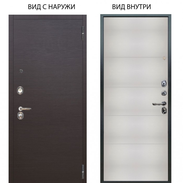 Люкс 3К / Элегант Венге горизонт / Агат Вельвет белый горизонт