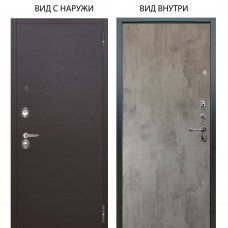 Люкс 3К / Элегант Венге горизонт / Агат Светлый бетон