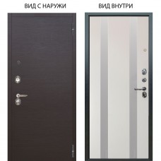 Люкс 3К / Элегант Венге горизонт / Дуэт Белое дерево вставки Изабель