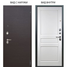 Люкс 3К / Элегант Венге горизонт / Каролина Белая эмаль