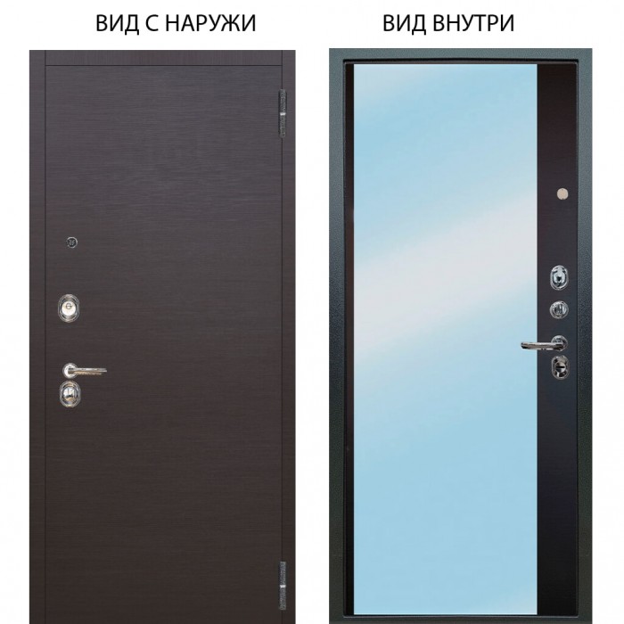 Люкс 3К / Элегант Венге горизонт / Магнум Черный софт