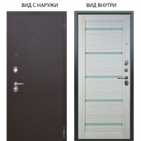 Люкс 3К / Элегант Венге горизонт / Александра Белая лиственница