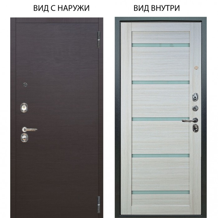 Люкс 3К / Элегант Венге горизонт / Александра Белая лиственница