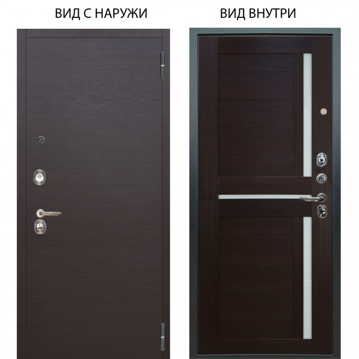 Люкс 3К / Элегант Венге горизонт / Мирра Вельвет