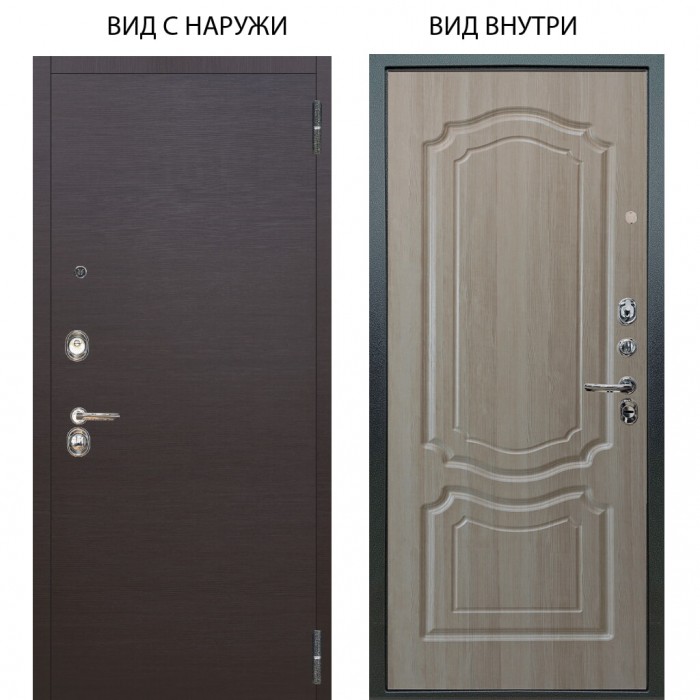 Люкс 3К / Элегант Венге горизонт / Мишель Ларче светлый