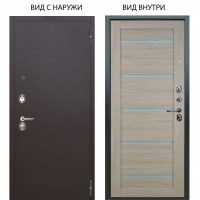 Люкс 3К / Элегант Венге горизонт / Александра Буксус