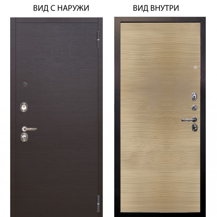 Люкс 3К / Элегант Венге горизонт / Элегант Дорс светлый горизонт