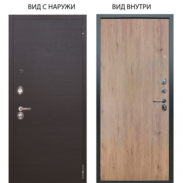 Люкс 3К / Элегант Венге горизонт / Элегант Рустик соломенный