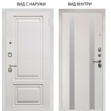 Люкс 3К / Элион вмр белый / Дуэт Белое дерево вставки Изабель