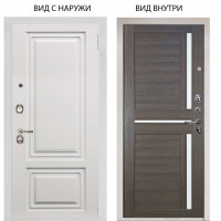 Люкс 3К / Элион вмр белый / Мирра Лунная ночь