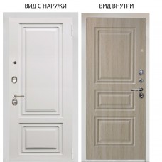 Люкс 3К / Элион вмр белый / Скиф Дуб филадельфия крем