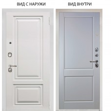 Люкс 3К / Элион вмр белый / Соренто Белая эмаль