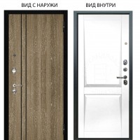 Люкс 3К / Гейджи Орех мраморный / Ариана Белая эмаль