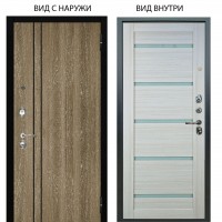 Люкс 3К / Гейджи Орех мраморный / Александра Белая лиственница